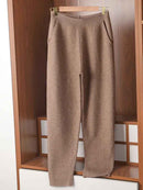 High Rise Cashmere Harlan Pants