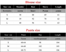 Pleated Long Sleeve Shirt And Pants Set