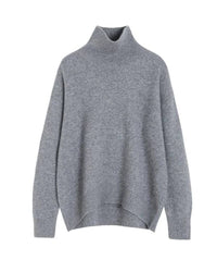 Wool Turtleneck Pullover Sweater