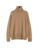Wool Turtleneck Pullover Sweater