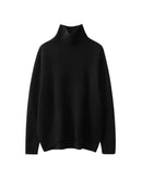 Wool Turtleneck Pullover Sweater