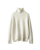 Wool Turtleneck Pullover Sweater
