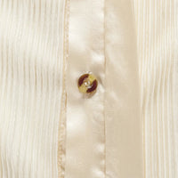 Pleated Blouse & Wide Leg Pants Set