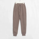 Drawstring Thick Velvet Joggers