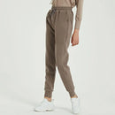 Drawstring Thick Velvet Joggers
