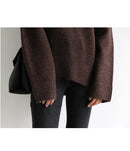 Loose Turtleneck Pullover Sweaters