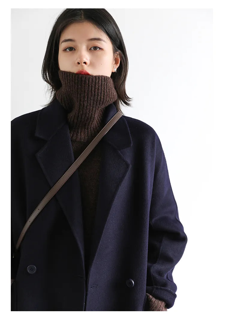 Loose Turtleneck Pullover Sweaters