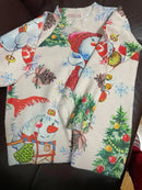 Christmas Snowman Pullover Knitted  Sweater