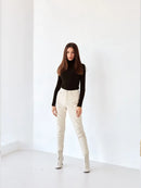 Knitted Basic Turtleneck Sweaters