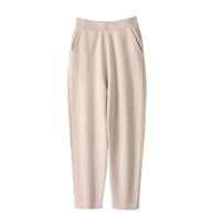 High Rise Cashmere Harlan Pants