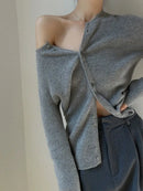 Gentle Herd 100% Wool Round Neck Cardigan