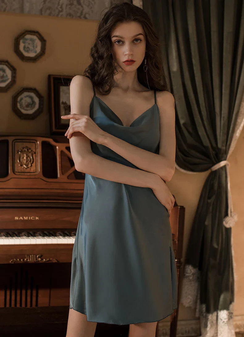 Sexy Satin Night Dress