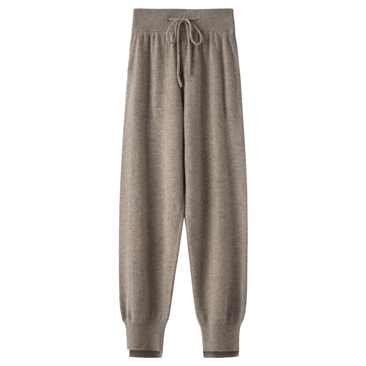 Mid Rise Merino Wool Joggers