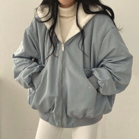 Double-Layer Thicken Hooded Parka