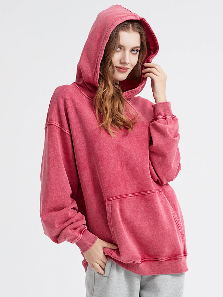 Cotton Loose Retro Thicken Hoodie