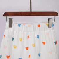Cotton long sleeves Shirt & Shorts Set