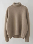Oversized Turtleneck Cashmere Sweater