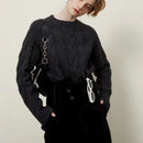 Crew Neck Thick Cashmere Sweater