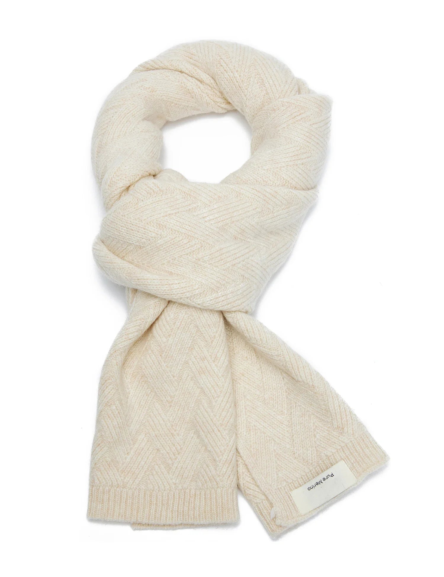 Luxury 100% Merino Wool Knitted Scraf