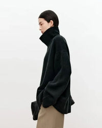 Oversized Cashmere Turtleneck Sweater